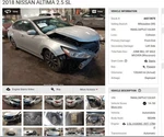 (local Pickup Only) Passenger Right Quarter Glass Sedan Fits 13-18 Altima 453944. Fixed Price $194.90.