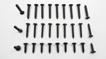 30 New Black Interior Screws! Fits Classic Plymouth Prowler Pickup Dodge Etc. Fixed Price $15.00.