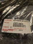 Oem 2016-2023 Toyota Tacoma Right Rear Door Weather Strip Doublecab 67871-04030. Fixed Price $20.00.