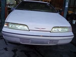 Passenger Quarter Glass Bright Moulding Fits 89-97 Thunderbird 156900. Fixed Price $50.00.