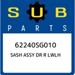 Subaru Sash Assy Dr Lwlh 62240SG010, New Genuine Oem Part. Fixed Price $29.37.