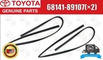 Toyota Oem Front Door Glass Channel Left & Right For Truck 4RUNNER 84-88. Fixed Price $63.00.