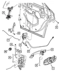 Genuine Mopar Rear Door Glass Channel Left 5065779AE. Fixed Price $12.51.