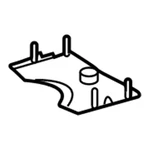 New Genuine Mercedes-benz Covering 22181100717E94 / 221-811-00-71-7E94 Oem. Fixed Price $17.96.