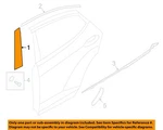 Hyundai Oem 17-18 Elantra Exterior-rear-black Out Tape Left 86381F2000. Fixed Price $14.45.