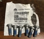 Genuine Mopar Pan Head Screw 6510206AA Bag Of Lot Q6. Fixed Price $46.95.
