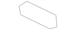 Genuine Nissan Windshield Spacer 72714-1HL0A. Fixed Price $11.70.