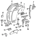Genuine Gm Run Channel 10192848. Fixed Price $14.82.