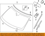Ford Oem 11-19 Explorer Windshield Moldings-pillar BB5Z7803144AA. Fixed Price $71.79.