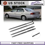 For 1995-2002 Toyota Corolla Weatherstrip Window Moulding Trim Seal Belt 4PC. Fixed Price $52.99.
