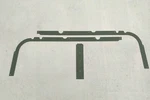 Windshield Retainer Set For Humvee M1151, M1152, M1165, M1167 / Turbo Unit Only. Fixed Price $115.90.
