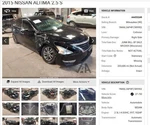 (local Pickup Only) Back Glass Sedan Without Diversity Antenna Fits 13-17 Altima. Fixed Price $174.90.