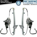 Front Door Power Window Regulators W/ Motors Pair Set For Pathfinder D21. Fixed Price $114.85.