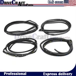 4 Pcs For 2006-2011 Honda Civic Sedan Door Glass Run Channel Weather Window Seal. Fixed Price $98.88.