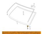 Gm Oem 84-23 Avalanche Glass-windshield Support 25954952. Fixed Price $21.39.