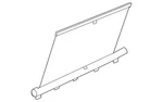 Genuine Honda Sunshade Assembly Rear Door 83730-TK8-A01. Fixed Price $372.44.