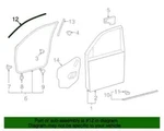 New Oem 2021-2023 Toyota RAV4 Front Right Door Stripe 75985-0R010. Fixed Price $19.95.