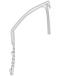 Genuine Gm Run Weather-strip 85798794. Fixed Price $133.86.