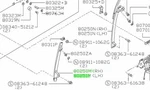 Oem Guide Rail, Door Window Front R&l Set Genuine Nissan 300ZX 80241/80240-30P00. Fixed Price $269.90.