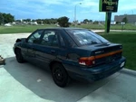 Passenger Right Front Door Glass Fits 94-96 Escort 80054. Fixed Price $90.00.