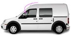 Fits: 2010- 2013 Ford Transit Connect Van Driver Left Front Vent Window Glass. Fixed Price $90.95.