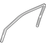 Genuine Mercedes-benz Oe Window Guide Rail 210-725-09-25. Fixed Price $122.64.