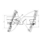 Tyc 660488 Power Window Motor And Regulator Assembly For 02-06 Nissan Altima. Fixed Price $100.99.