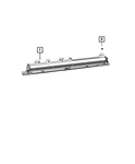 Genuine Mopar Rear Window Sunshade Left 6XN27TX7AF. Fixed Price $254.04.