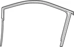 Vw/audi/porsche 5GM837431G5AP Window Channel.. Fixed Price $393.43.