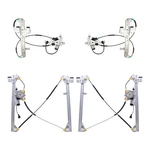 4 Pc Power Window Lift Regulators W/ Motors Set For Tahoe Yukon Escalade Suv. Fixed Price $130.30.