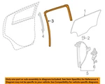 Gm Oem 13-16 Ev,spark Rear Door Glass Hardware-run W'strip 95157181. Fixed Price $27.50.
