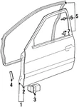 Genuine Toyota Door Shell 67002-16530 Qty. Fixed Price $222.80.