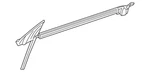 Genuine Mercedes-benz Window Channel 118-725-03-00. Fixed Price $50.70.