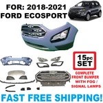 Fits 2018 2019 2020 2021 Ford Ecosport Front Bumper Cover 15PC Set. Fixed Price $499.00.
