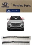 Santa Fe 13-14-15-16-17 Front Outer Glass Windshield Pillar Molding Left & Right. Fixed Price $120.00.