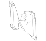Genuine Volkswagen Window Regulator 7L0-839-462-D. Fixed Price $174.55.