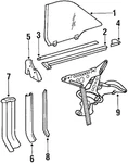 Genuine Mercedes-benz Channel 126-670-02-38 Qty. Fixed Price $489.19.