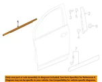 Gm Oem 16-20 Envision Front Door Exterior Trim-belt Molding 23278141. Fixed Price $190.90.