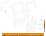 Chrysler Oem 19-23 1500 Rear Door Glass Hardware-guide Channel 68321341AA. Fixed Price $25.33.