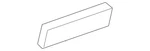 Genuine Bmw Run Channel Seal 51-35-7-355-893. Fixed Price $7.18.