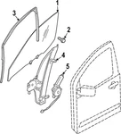 Genuine Nissan Window Channel 80330-9BU0B. Fixed Price $90.46.