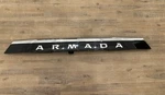 2021-2024 Nissan Armada 90816-6JL1A Lift Gate Rear Center Molding Finisher Assy. Fixed Price $40.00.