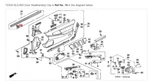 Honda Acura Genuine Oem Nsx Door Weatherstrip Clip 72334-SL0-003. Fixed Price $17.87.