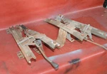 1960-61 Studebaker Lark Convertible Front Bucket Seat Slider Bracket Mount Lh Rh. Fixed Price $185.00.