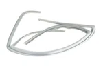 Bmw E46 Sedan Rear Right Window Track Door Top Edge Seal 99-05 325I 330I 328I. Fixed Price $46.71.