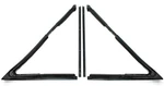 New 4-PC Front Door Vent Window Glass Seal Set / For Jeep Fsj Wagoneer Truck. Fixed Price $239.99.