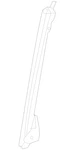 2014-2019 Toyota Highlander Left Rear Door Window Guide Channel 67404-0E050. Fixed Price $44.34.