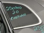Driver Quarter Glass Privacy Tint Chrome Trim Fits 20-22 Cherokee 2799764. Fixed Price $160.00.