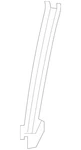 Genuine Nissan Door Window Glass Surround Channel Bracket 80386-5AA0A. Fixed Price $37.36.
