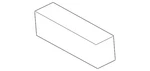 Genuine Mercedes-benz Windshield Pad 222-671-00-00. Fixed Price $8.58.